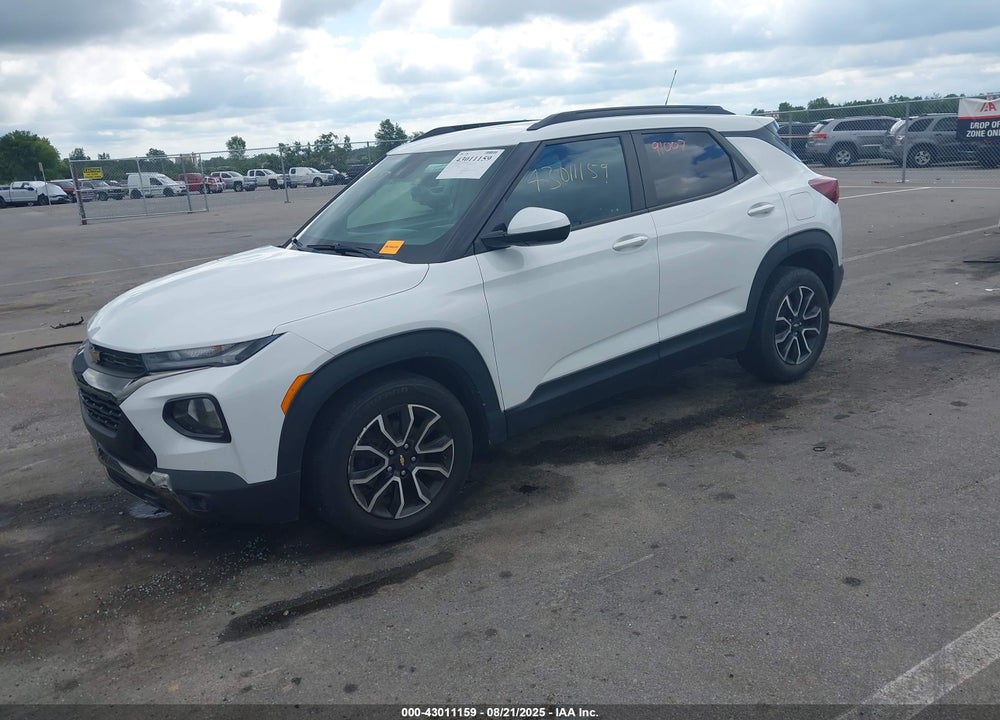 2021 CHEVROLET TRAILBLAZER FWD ACTIV VIN: KL79MVSL2MB072762