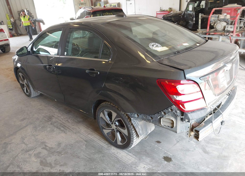 2019 CHEVROLET SONIC VIN: 1G1JF5SB9K4126330
