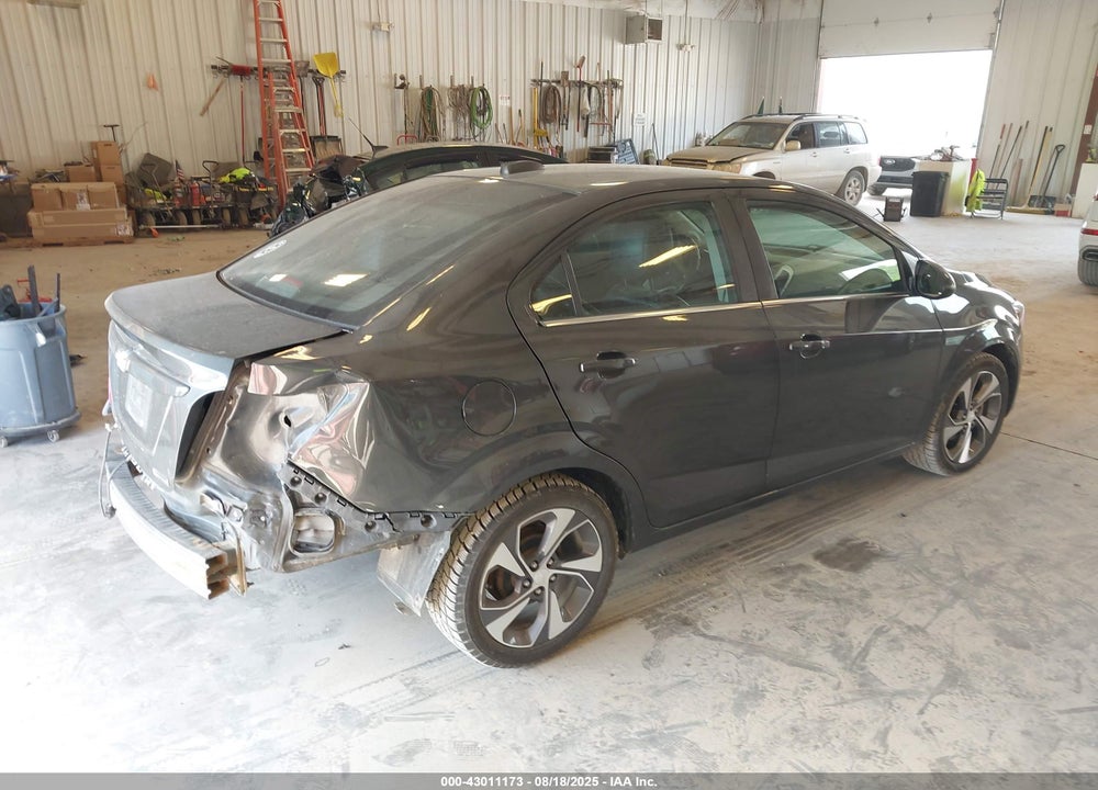 2019 CHEVROLET SONIC VIN: 1G1JF5SB9K4126330