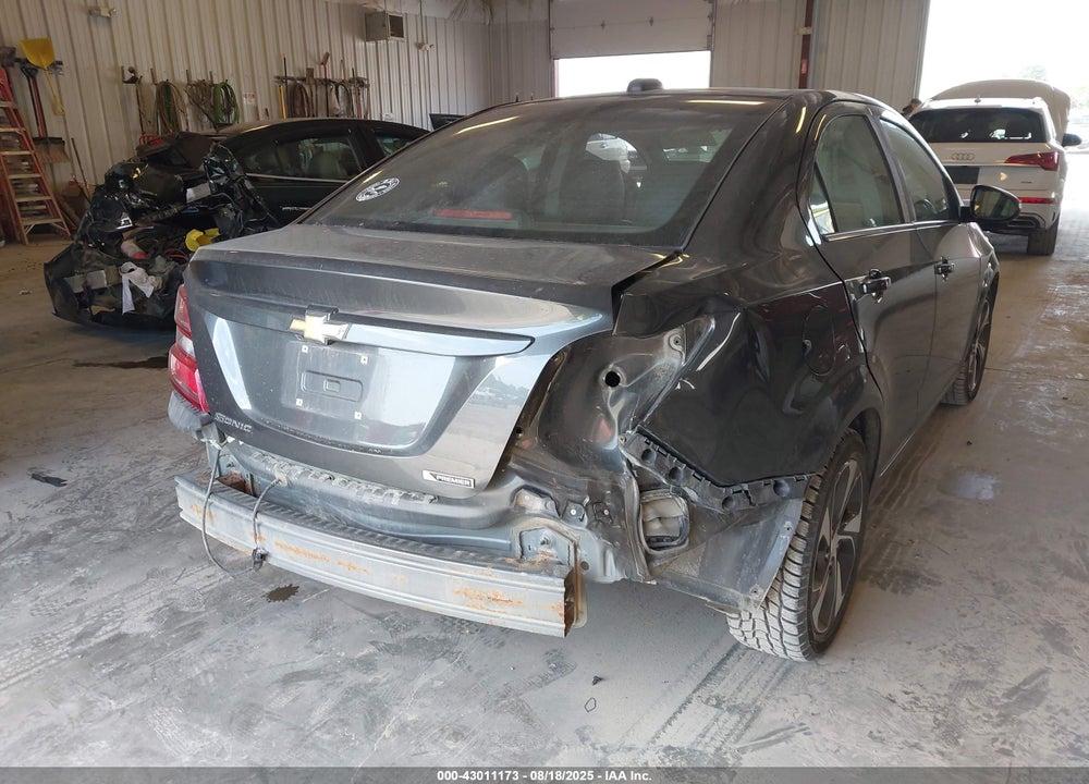 2019 CHEVROLET SONIC VIN: 1G1JF5SB9K4126330