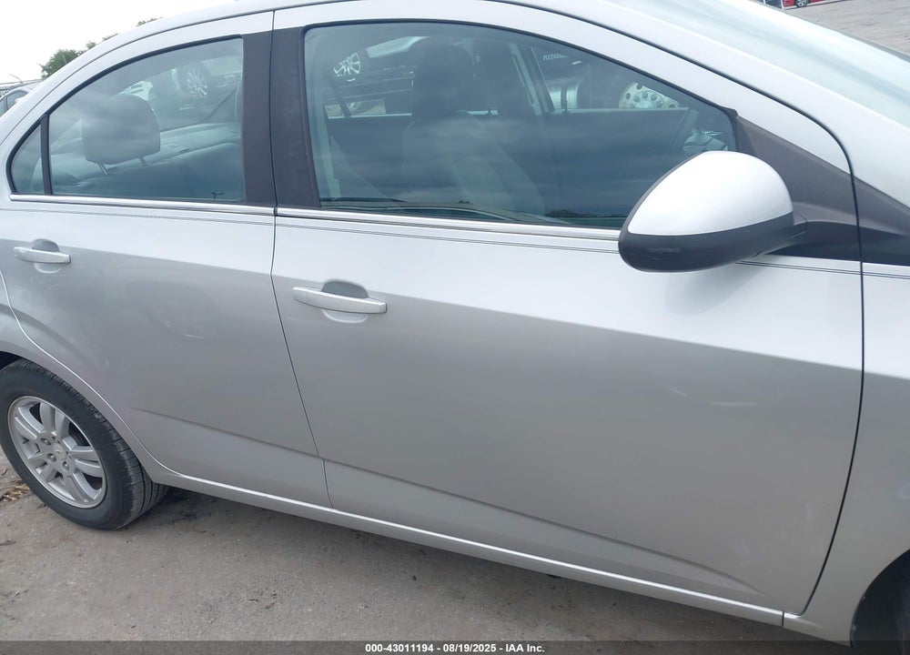 2012 CHEVROLET SONIC VIN: 1G1JC5SH7C4107435