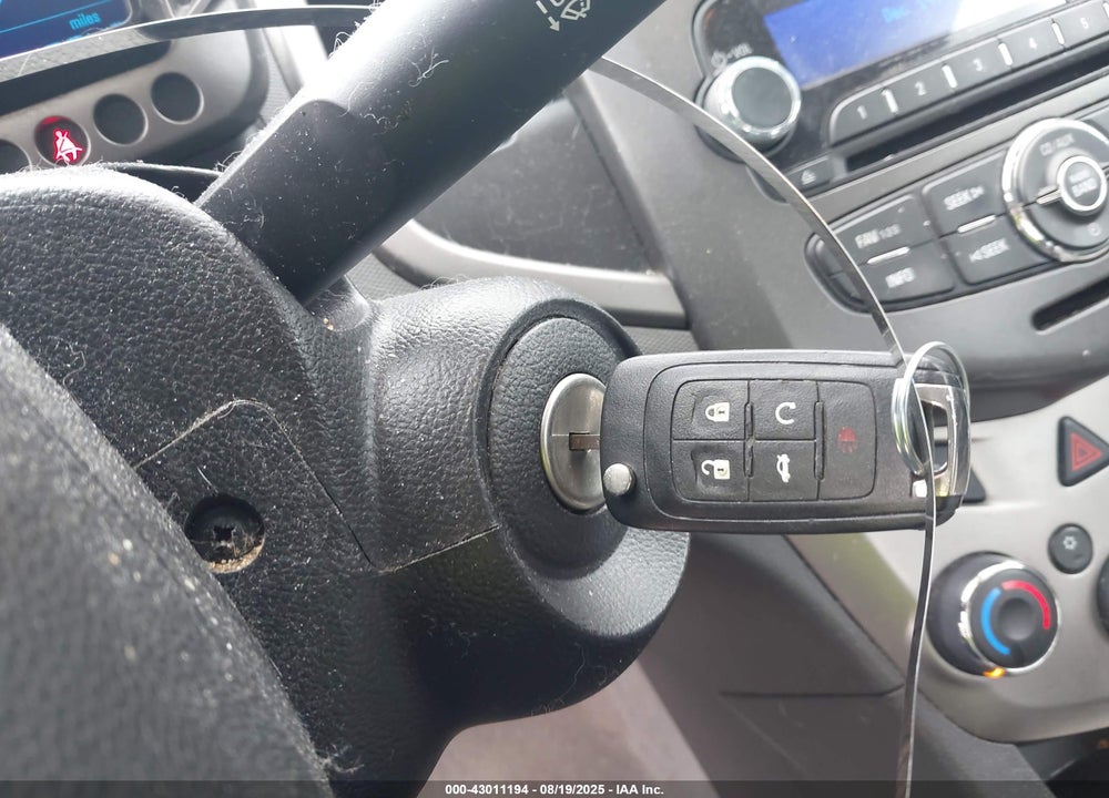 2012 CHEVROLET SONIC VIN: 1G1JC5SH7C4107435