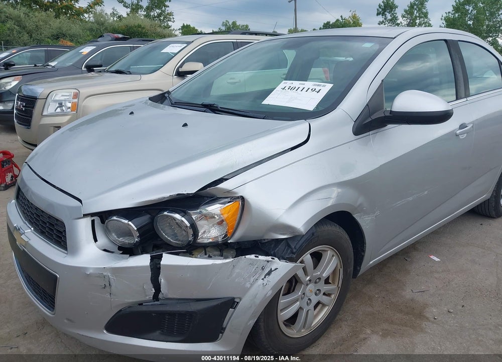 2012 CHEVROLET SONIC VIN: 1G1JC5SH7C4107435