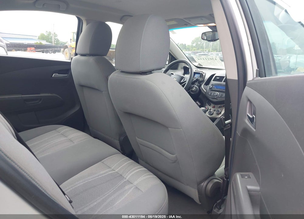 2012 CHEVROLET SONIC VIN: 1G1JC5SH7C4107435