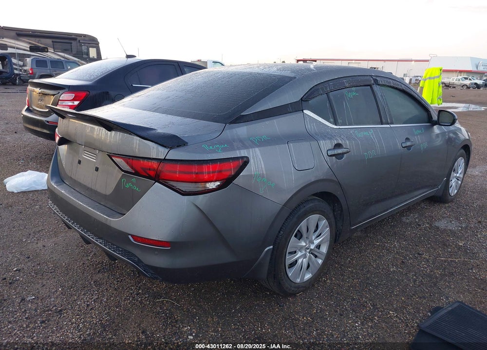 2023 NISSAN SENTRA VIN: 3N1AB8BV1PY324776