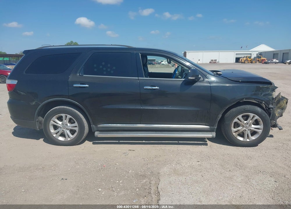 2013 DODGE DURANGO CREW VIN: 1C4RDHDG4DC650990