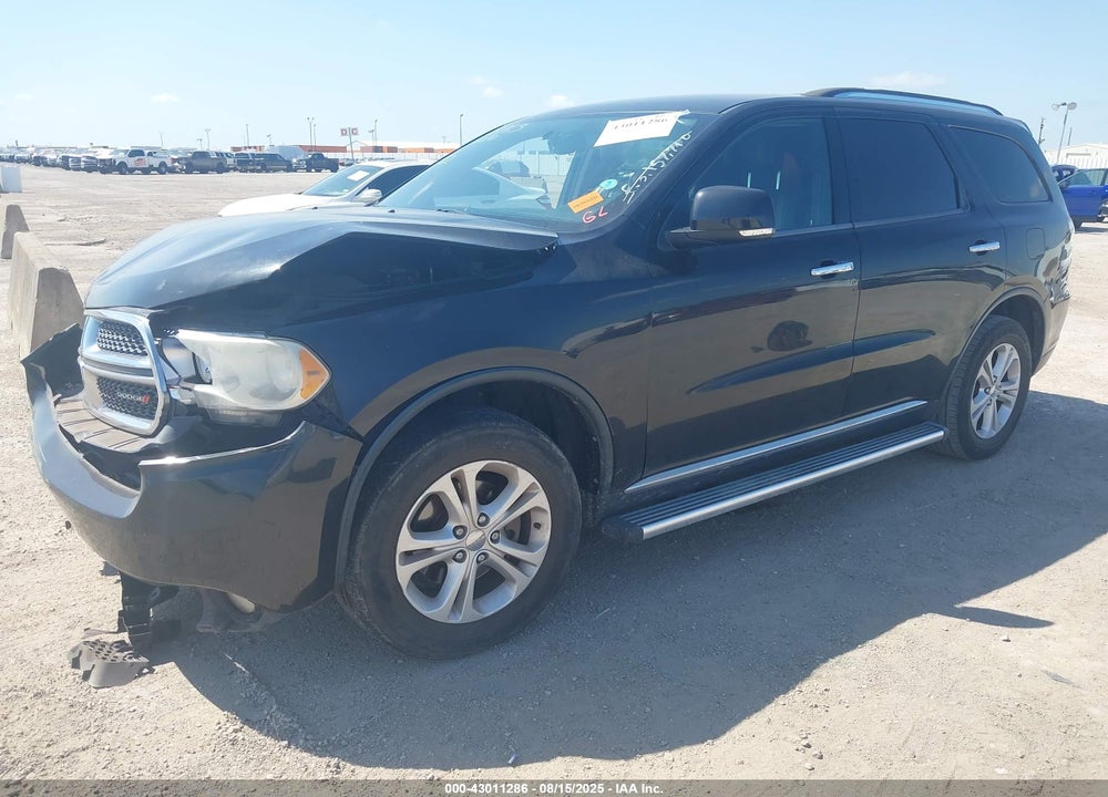 2013 DODGE DURANGO CREW VIN: 1C4RDHDG4DC650990