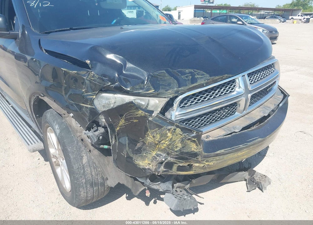 2013 DODGE DURANGO CREW VIN: 1C4RDHDG4DC650990