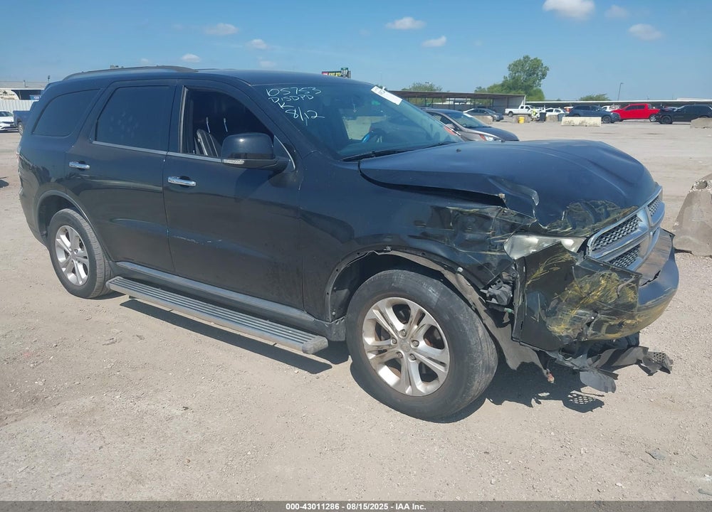 2013 DODGE DURANGO CREW VIN: 1C4RDHDG4DC650990