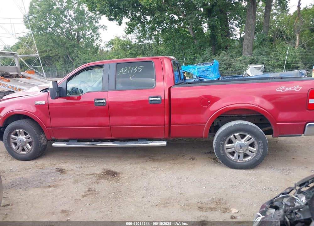 2008 FORD F-150 60TH ANNIVERSARY/FX4/KING RANCH/LARIAT/XLT VIN: 1FTPW14V58FA21735
