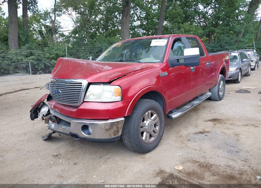 2008 FORD F-150 60TH ANNIVERSARY/FX4/KING RANCH/LARIAT/XLT VIN: 1FTPW14V58FA21735