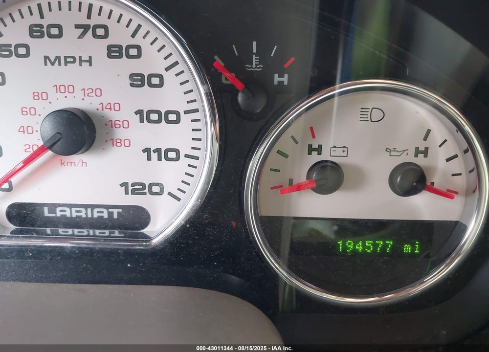 2008 FORD F-150 60TH ANNIVERSARY/FX4/KING RANCH/LARIAT/XLT VIN: 1FTPW14V58FA21735