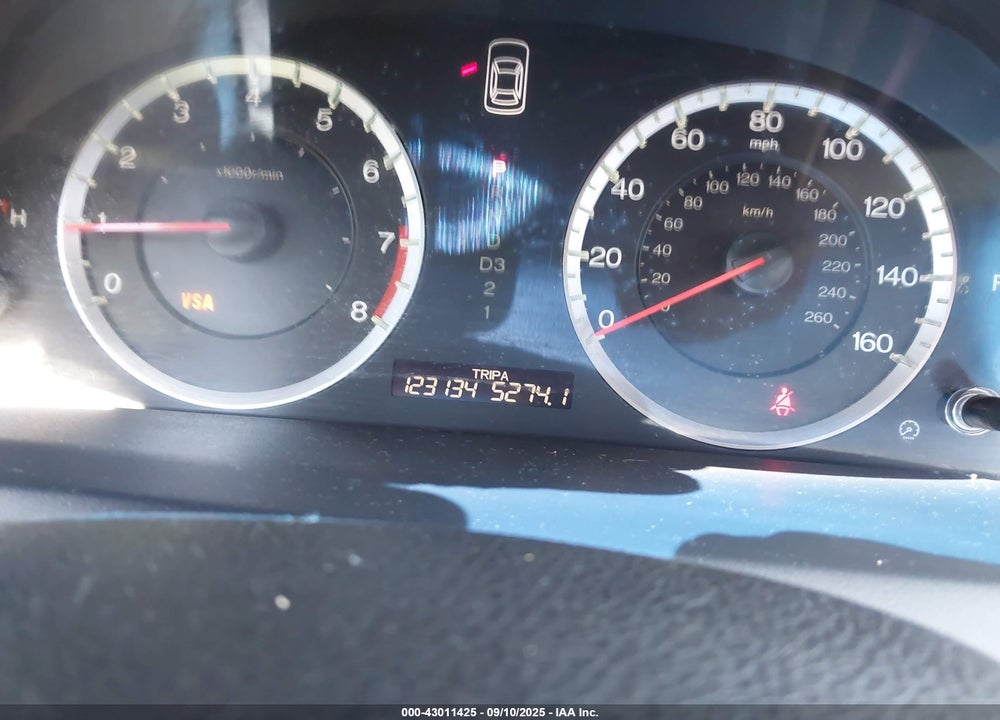 2009 HONDA ACCORD VIN: 1HGCP36899A017900