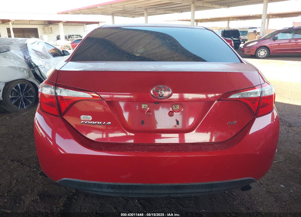 2014 TOYOTA COROLLA VIN: 5YFBURHE3EP030267