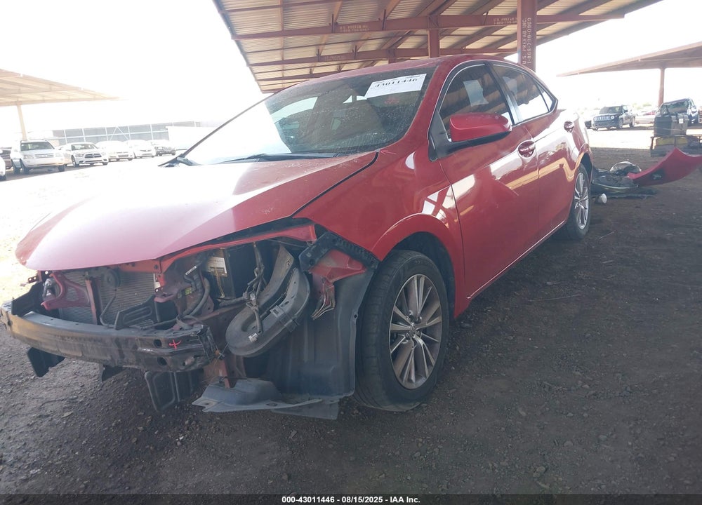 2014 TOYOTA COROLLA VIN: 5YFBURHE3EP030267