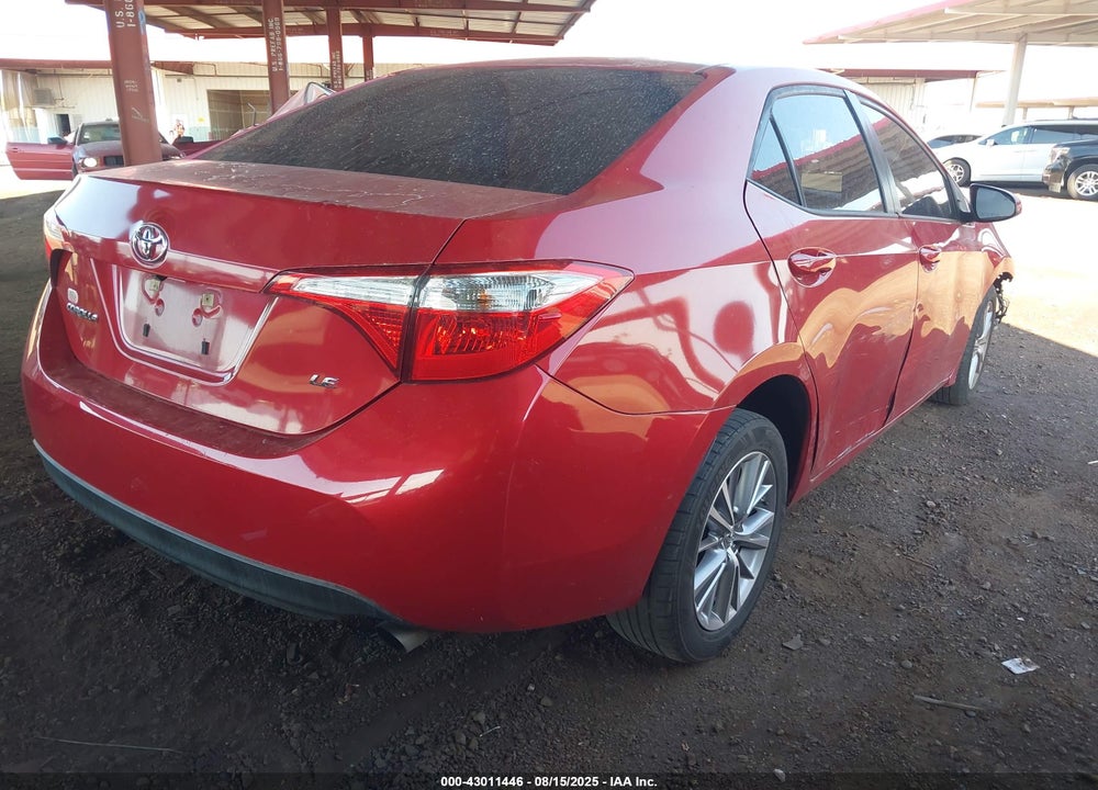 2014 TOYOTA COROLLA VIN: 5YFBURHE3EP030267