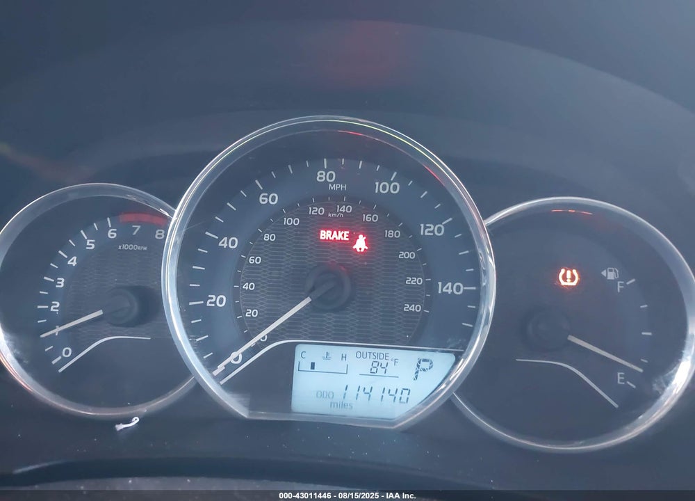 2014 TOYOTA COROLLA VIN: 5YFBURHE3EP030267