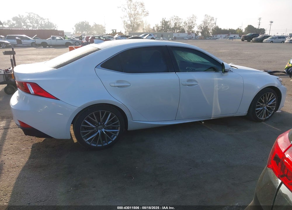 2014 LEXUS IS 250 VIN: JTHBF1D24E5038493