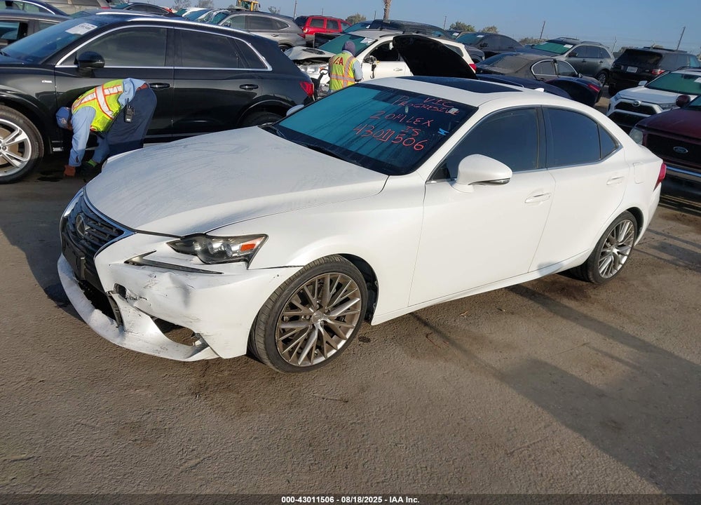 2014 LEXUS IS 250 VIN: JTHBF1D24E5038493