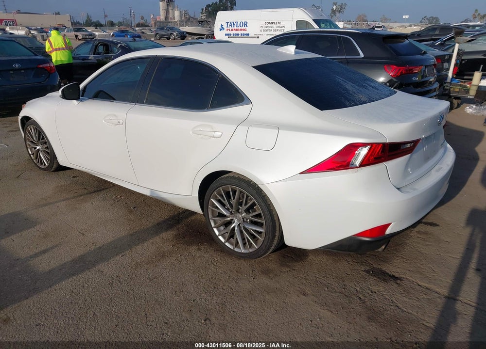 2014 LEXUS IS 250 VIN: JTHBF1D24E5038493