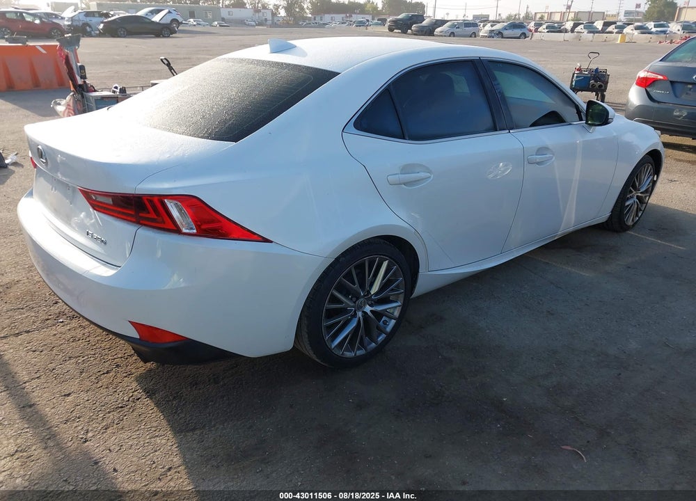 2014 LEXUS IS 250 VIN: JTHBF1D24E5038493