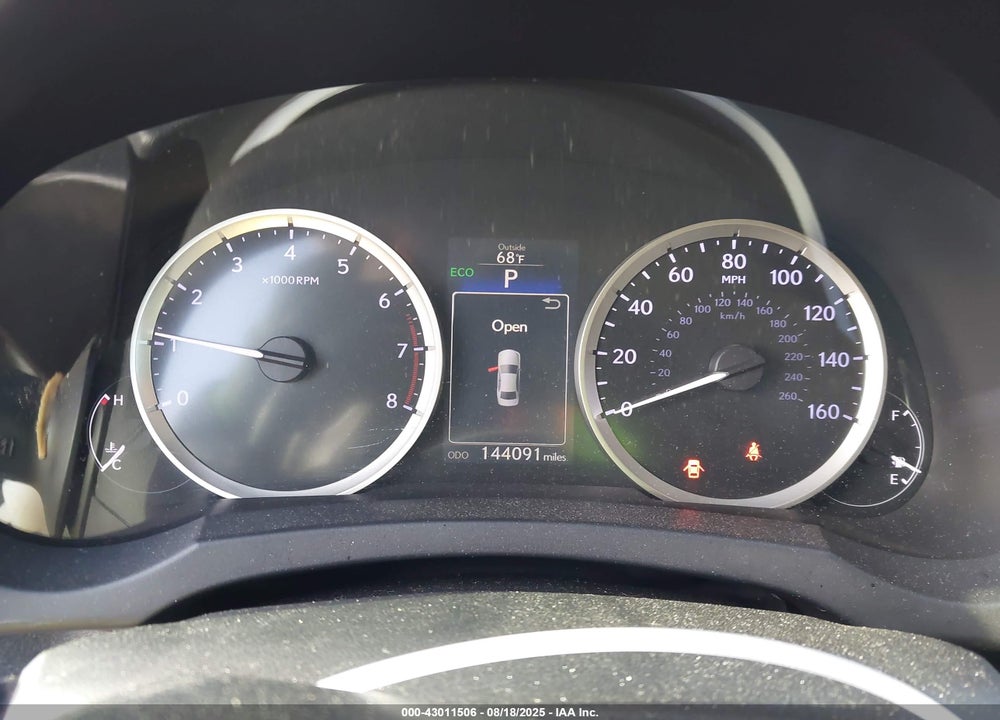 2014 LEXUS IS 250 VIN: JTHBF1D24E5038493