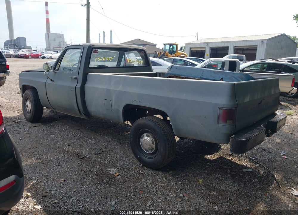 1987 CHEVROLET BLAZER V10 VIN: 1GNEV18H5HF107357