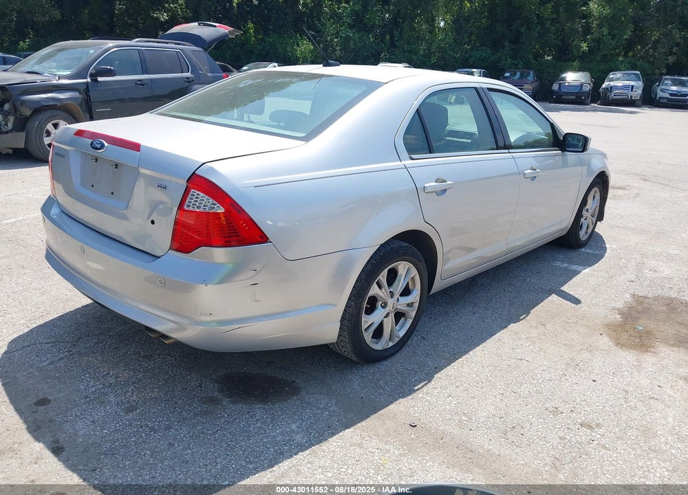 2012 FORD FUSION SE VIN: 3FAHP0HA9CR285061