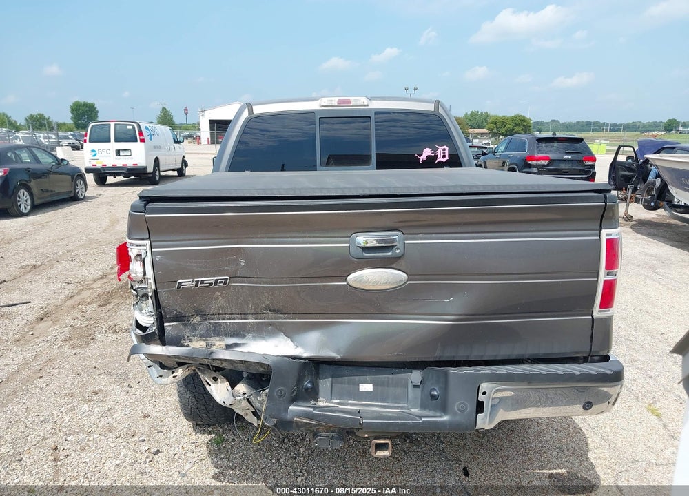 2011 FORD F-150 XLT VIN: 1FTFW1ET9BFC48362