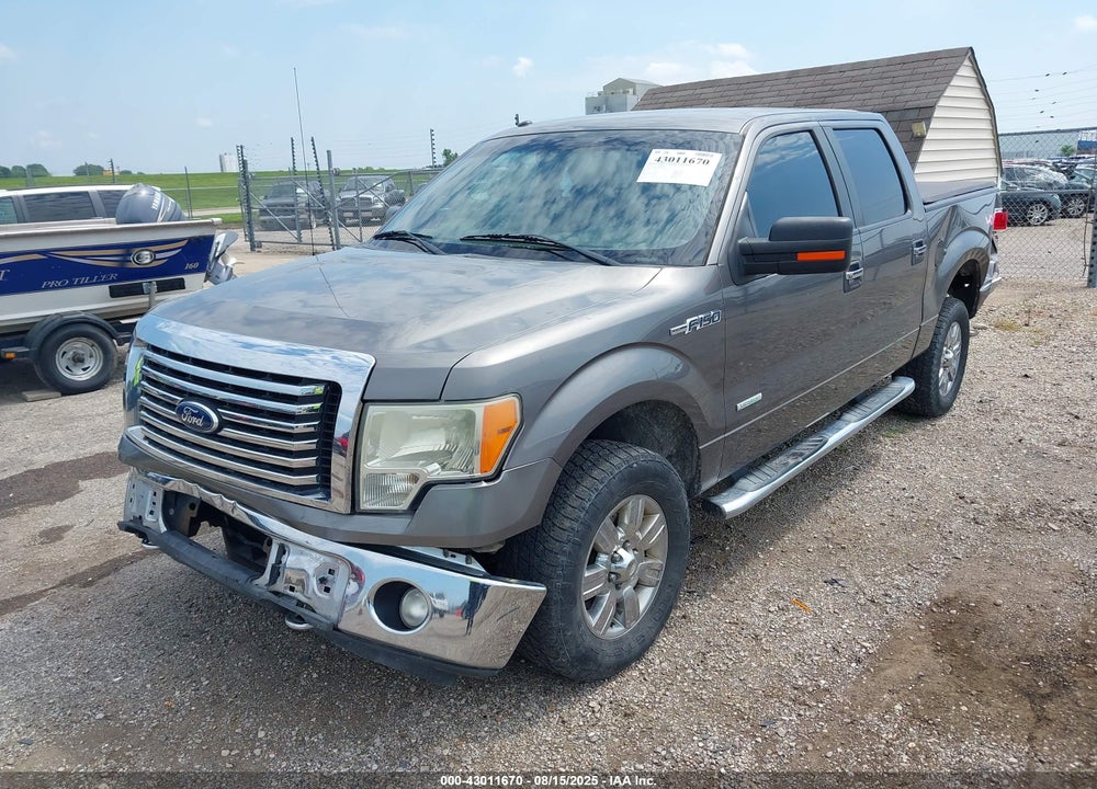 2011 FORD F-150 XLT VIN: 1FTFW1ET9BFC48362