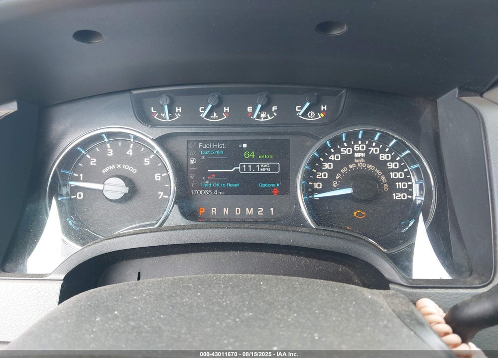 2011 FORD F-150 XLT VIN: 1FTFW1ET9BFC48362