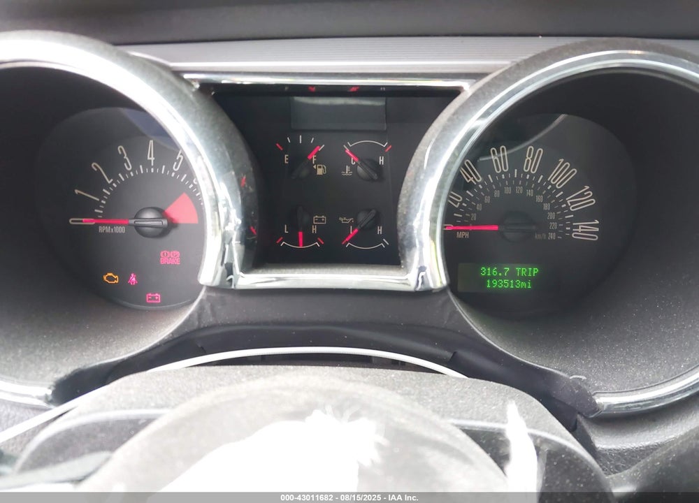 2006 FORD MUSTANG GT VIN: 1ZVFT82H565210430