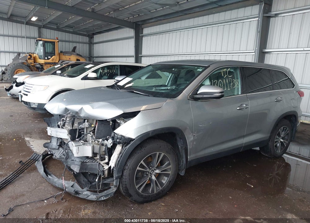 2019 TOYOTA HIGHLANDER VIN: 5TDBZRFH6KS940853