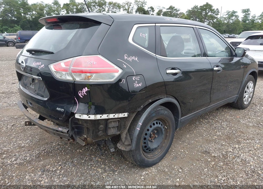 2015 NISSAN ROGUE VIN: KNMAT2MV5FP537850