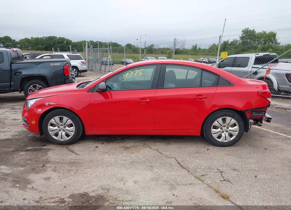 2016 CHEVROLET CRUZE LIMITED VIN: 1G1PC5SH8G7166234