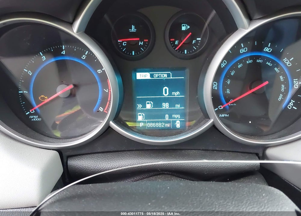 2016 CHEVROLET CRUZE LIMITED VIN: 1G1PC5SH8G7166234