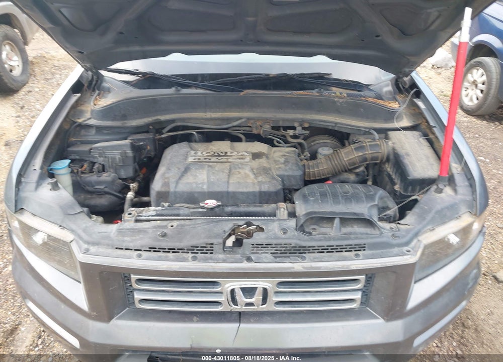 2007 HONDA RIDGELINE RTL VIN: 2HJYK16577H526262
