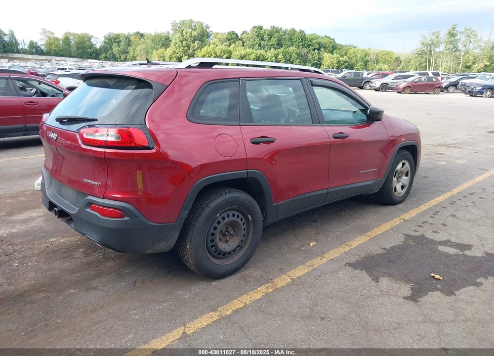 2015 JEEP CHEROKEE VIN: 1C4PJMAS4FW736576