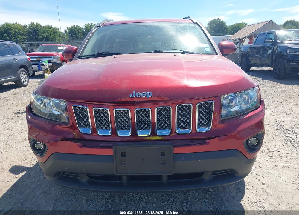 2017 JEEP COMPASS LATITUDE 4X4 VIN: 1C4NJDEB4HD168300