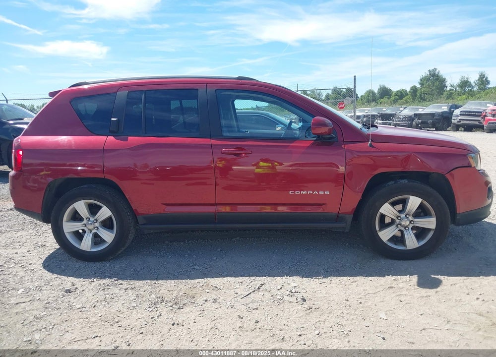 2017 JEEP COMPASS LATITUDE 4X4 VIN: 1C4NJDEB4HD168300