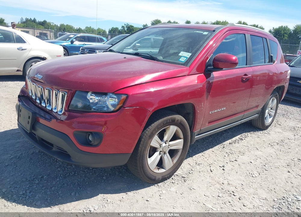 2017 JEEP COMPASS LATITUDE 4X4 VIN: 1C4NJDEB4HD168300