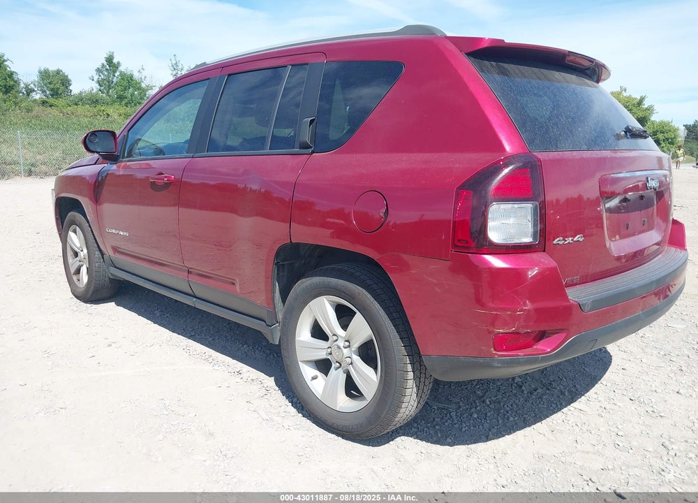 2017 JEEP COMPASS LATITUDE 4X4 VIN: 1C4NJDEB4HD168300