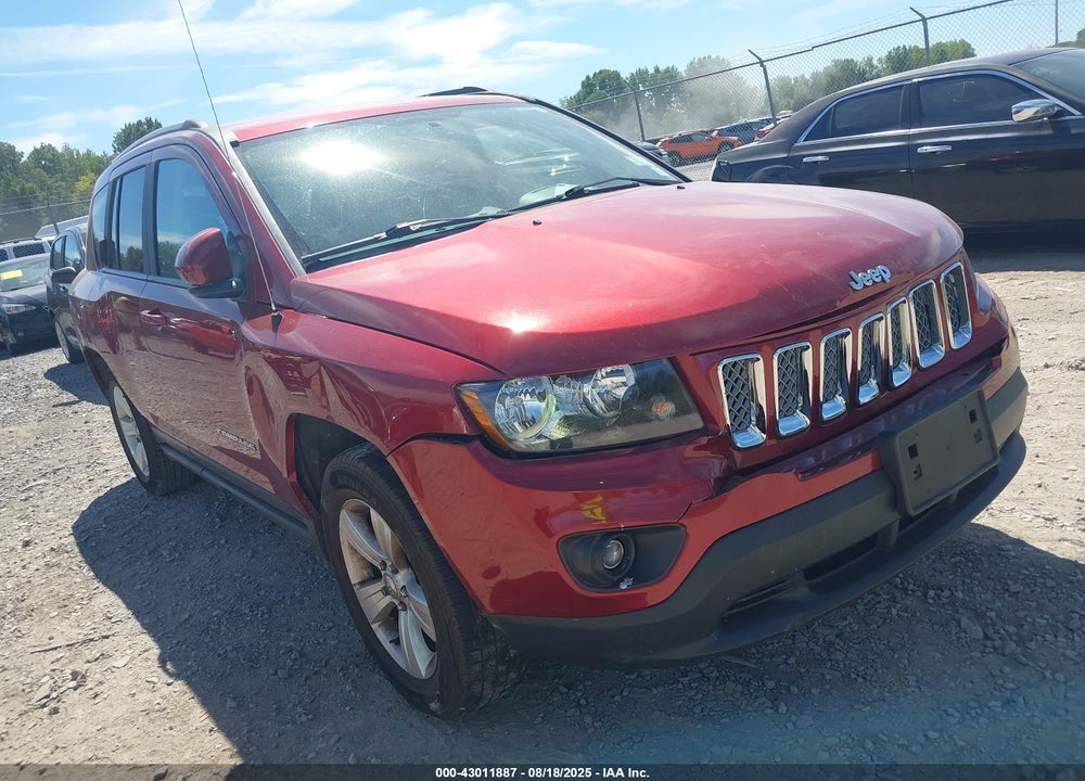 2017 JEEP COMPASS LATITUDE 4X4 VIN: 1C4NJDEB4HD168300