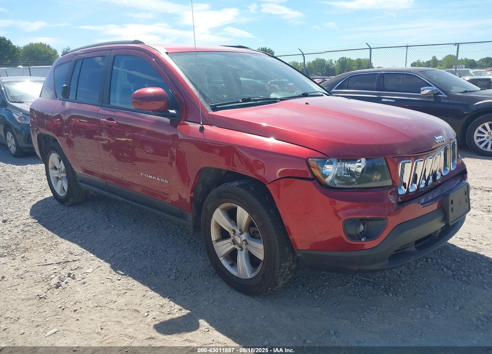 2017 JEEP COMPASS LATITUDE 4X4 VIN: 1C4NJDEB4HD168300