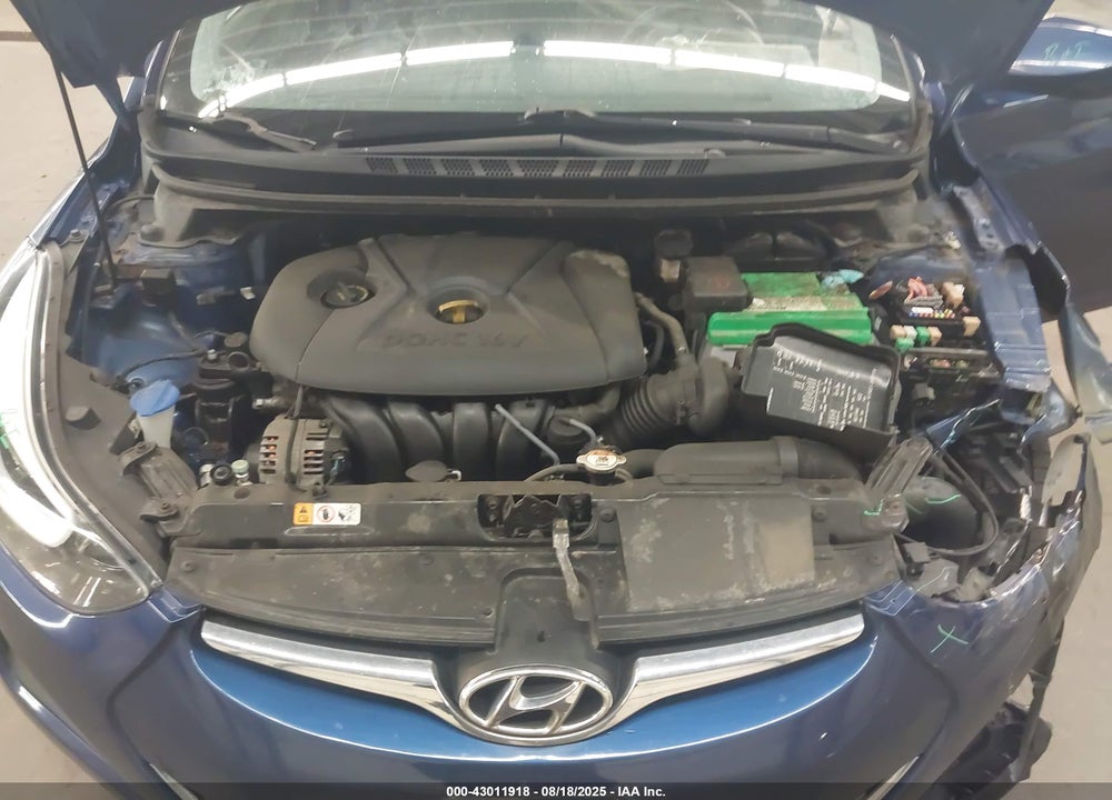 2016 HYUNDAI ELANTRA VIN: 5NPDH4AE3GH683451
