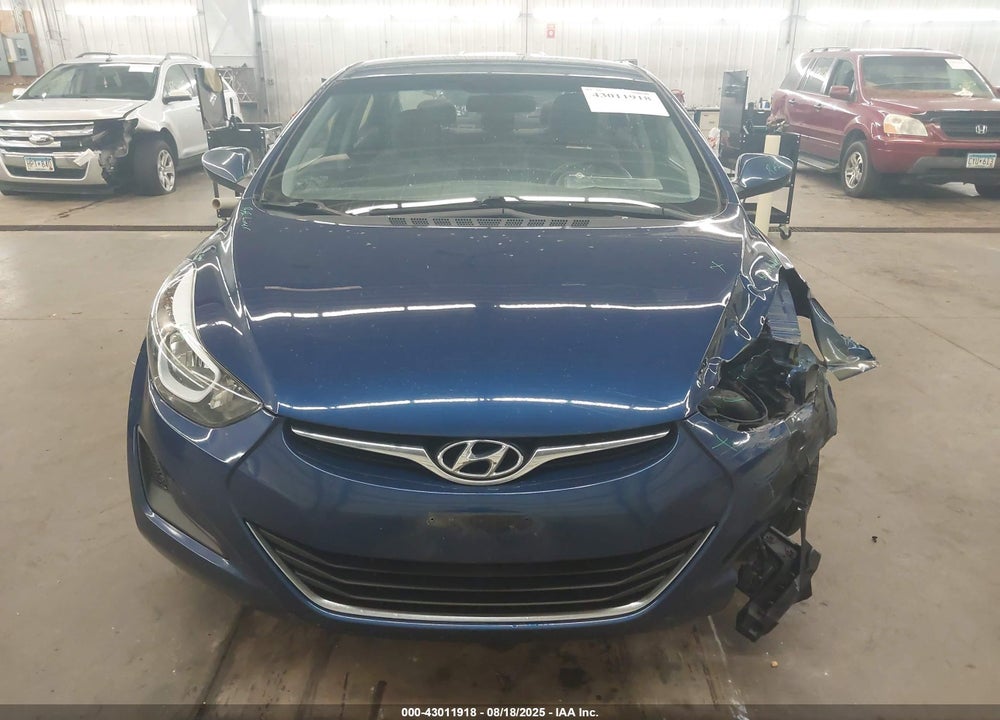 2016 HYUNDAI ELANTRA VIN: 5NPDH4AE3GH683451