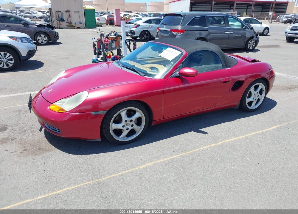 2001 PORSCHE BOXSTER VIN: WP0CA29831U620348