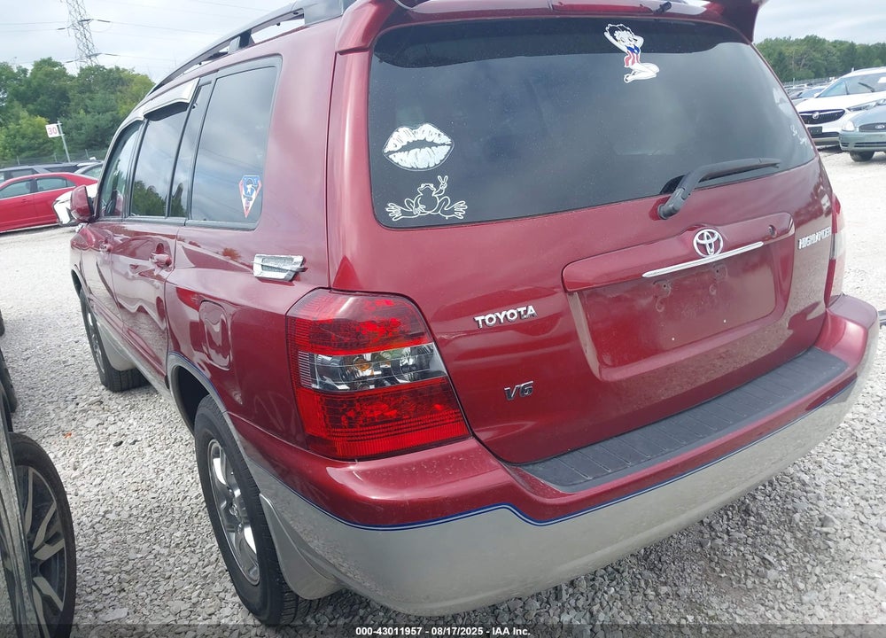 2007 TOYOTA HIGHLANDER VIN: JTEGP21A070136681