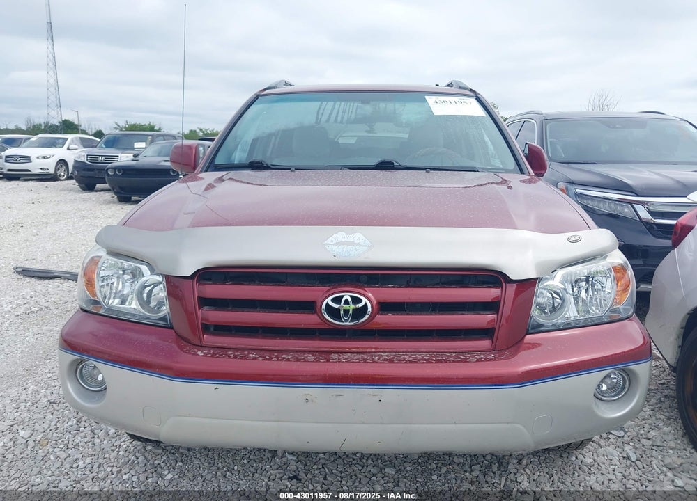 2007 TOYOTA HIGHLANDER VIN: JTEGP21A070136681