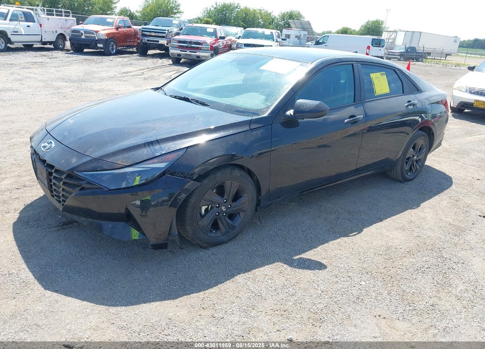 2021 HYUNDAI ELANTRA SEL VIN: 5NPLS4AG9MH009735
